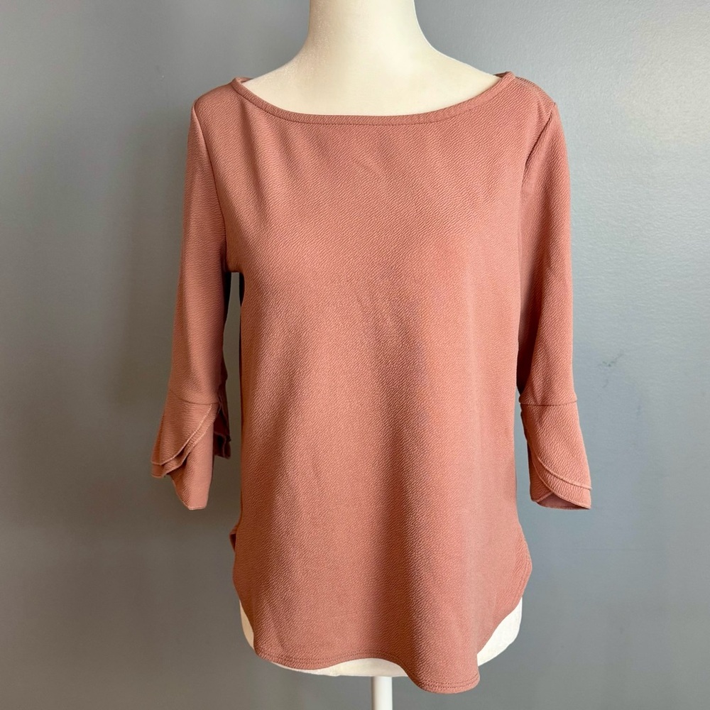 Green Envelope Women's Rose Pink Blouse